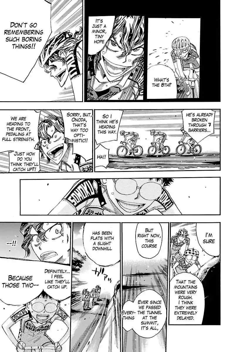 Yowamushi Pedal Chapter 387 10